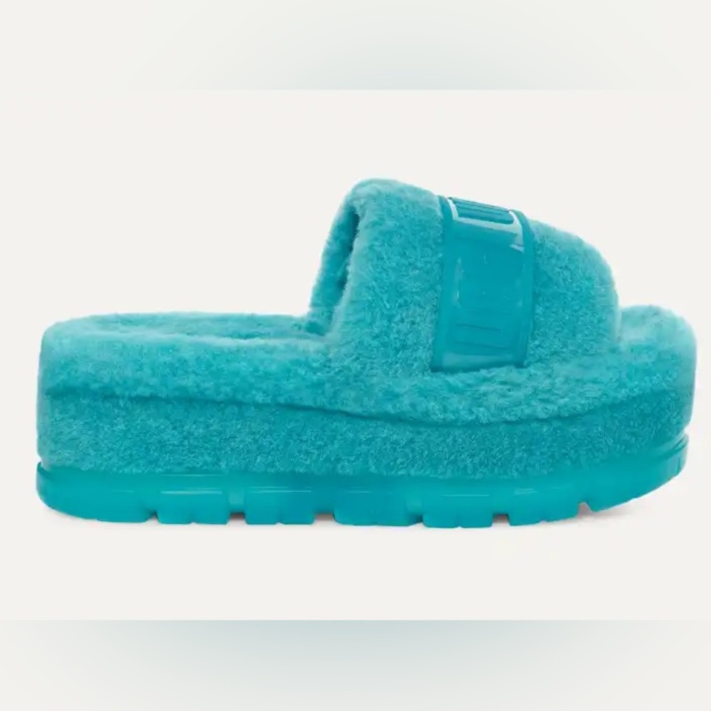 Ugg Platform Slipper Sandals Flufftia